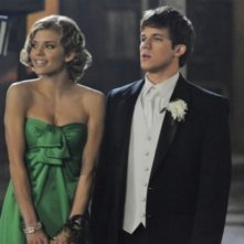 AnnaLynne McCord e Matt Lanter nell'episodio Zero Tolerance di 90210