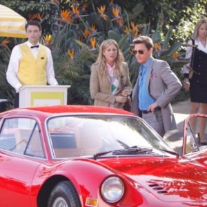 Brittany Snow ed Andrew McCarthy nell'episodio Valley Girls di Gossip Girl