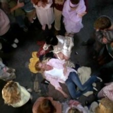 Desperate Housewives: Nicollette Sheridan in una sequenza drammatica dell'episodio Look Into Their Eyes and You See What They Know