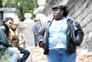 Gabourey 'Gabby' Sidibe in una scena del film Precious