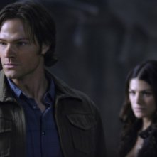 Jared Padalecki in una scena dell'episodio Lucifer Rising di Supernatural