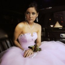 Jessica Stroup in una scena dell'episodio Zero Tolerance di 90210