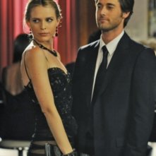 Sara Foster e Ryan Eggold in una scena dell'episodio Zero Tolerance di 90210