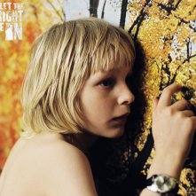 Un wallpaper di Kåre Hedebrant nel film 'Lasciami entrare'