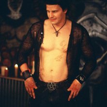 L'attore David Boreanaz interpreta Luc Crash nel film de 'Il corvo 4 - Preghiera maledetta'