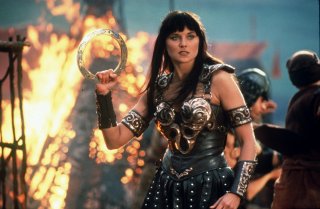Un wallpaper della serie 'Xena principessa guerriera'
