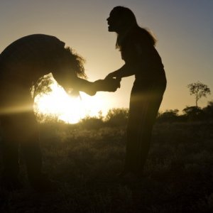 Una scena di Samson and Delilah