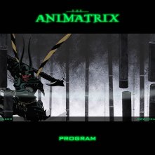 Un wallpaper dell'episodio 'Program' di Animatrix