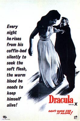Poster In Bianco E Nero Di Dracula Il Vampiro 117190