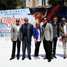 Cannes 2009: Robert Zemeckis, Robin Wright Penn, Jim Carrey e Colin Firth alla presentazione di A Christmas Carol