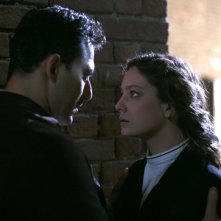 Giovanna Mezzogiorno e Filippo Timi in una scena del film Vincere di Marco Bellocchio