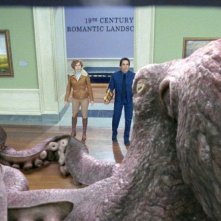 Amy Adams e Ben Stiller in un'immagine del film Una notte al museo 2: la fuga