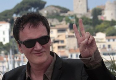 Quentin Tarantino a Cannes per presentare il suo Bastardi senza gloria