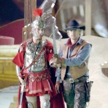 Steve Coogan e Owen Wilson in una scena del film Una notte al museo 2: la fuga.