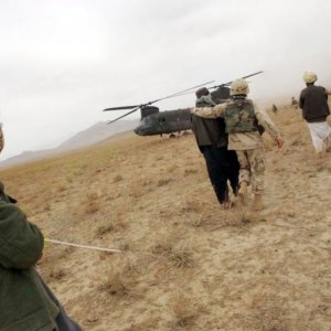 Una scena del film Taxi to the Dark Side