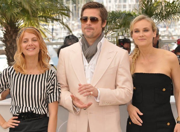 Cannes 2009 Melanie Laurent Brad Pitt E La Splendida Diane Kruger Presentano Bastardi Senza Gloria 117603