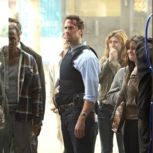 Un momento del pilot di Flash Forward