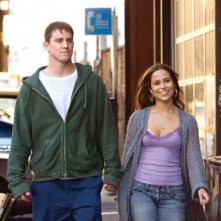 Channing Tatum e Zulay Henao in una scena del film Fighting