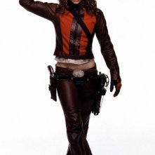 Una foto promo di Jessica Biel per il film 'Blade: Trinity'