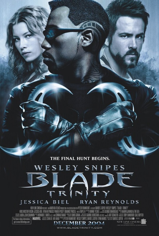 Una Locandina Del Film Blade Trinity 117775