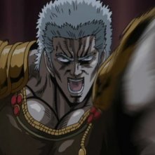 Una scena del film d'animazione Ken il guerriero - La leggenda di Raoul