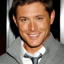 Un primo piano di Jensen Ackles alla premiere di San Valentino di sangue in 3D
