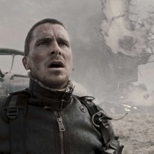 Christian Bale è John Connor nel film Terminator Salvation