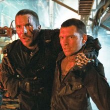 Christian Bale E Sam Worthington In Un Immagine Di Terminator Salvation 118127