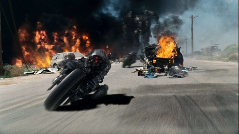 I Moto Terminators In Una Scena Di Terminator Salvation 118130