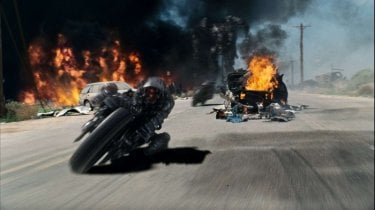 I Moto-Terminators in una scena di Terminator Salvation