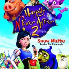 La locandina di Biancaneve e gli 007 nani