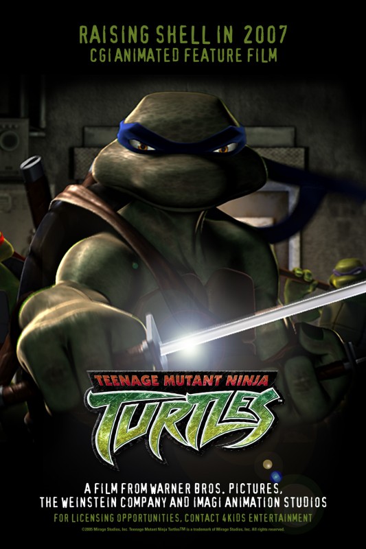 Un Manifesto Pubblicitario Per Il Film Tmnt 118174