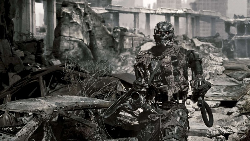 Un T 600 In Una Scena Di Terminator Salvation 118119