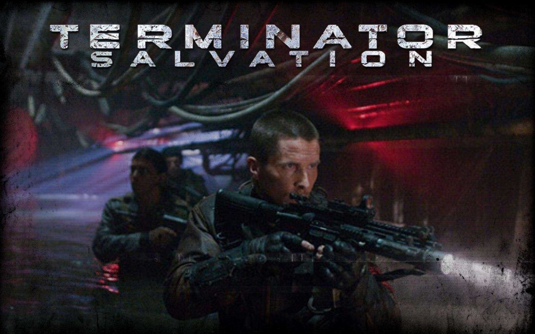 Un Wallpaper Di Terminator Salvation Con Christian Bale 118159