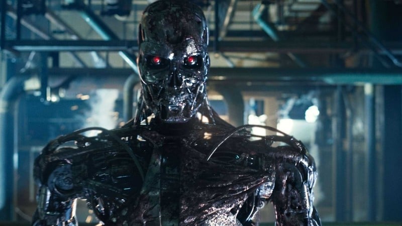 Un'immagine tratta dal film Terminator Salvation