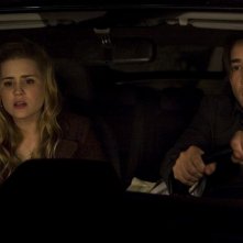 Alison Lohman e Justin Long in una scena del film horror Drag Me to Hell