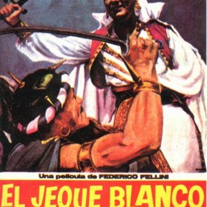 La locandina di Lo sceicco bianco