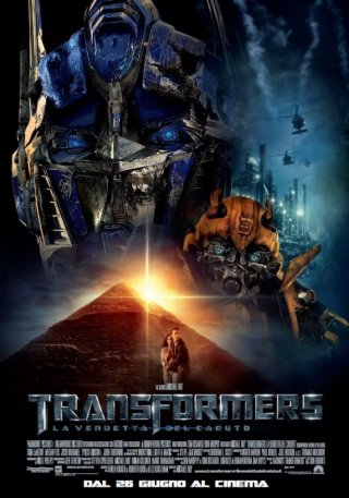 Locandina italiana di Transformers - La vendetta del caduto