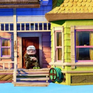 Un'immagine del film d'animazione Up