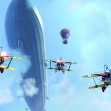Un'immagine del film Up, il nuovo capolavoro della Pixar