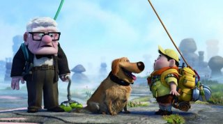 Un'immagine del film Up, la nuova meraviglia della Pixar