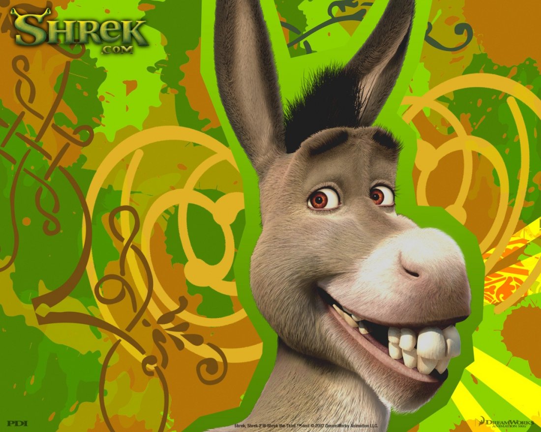 Un Wallpaper Del Ciuchino Per Il Film Shrek Terzo 118320