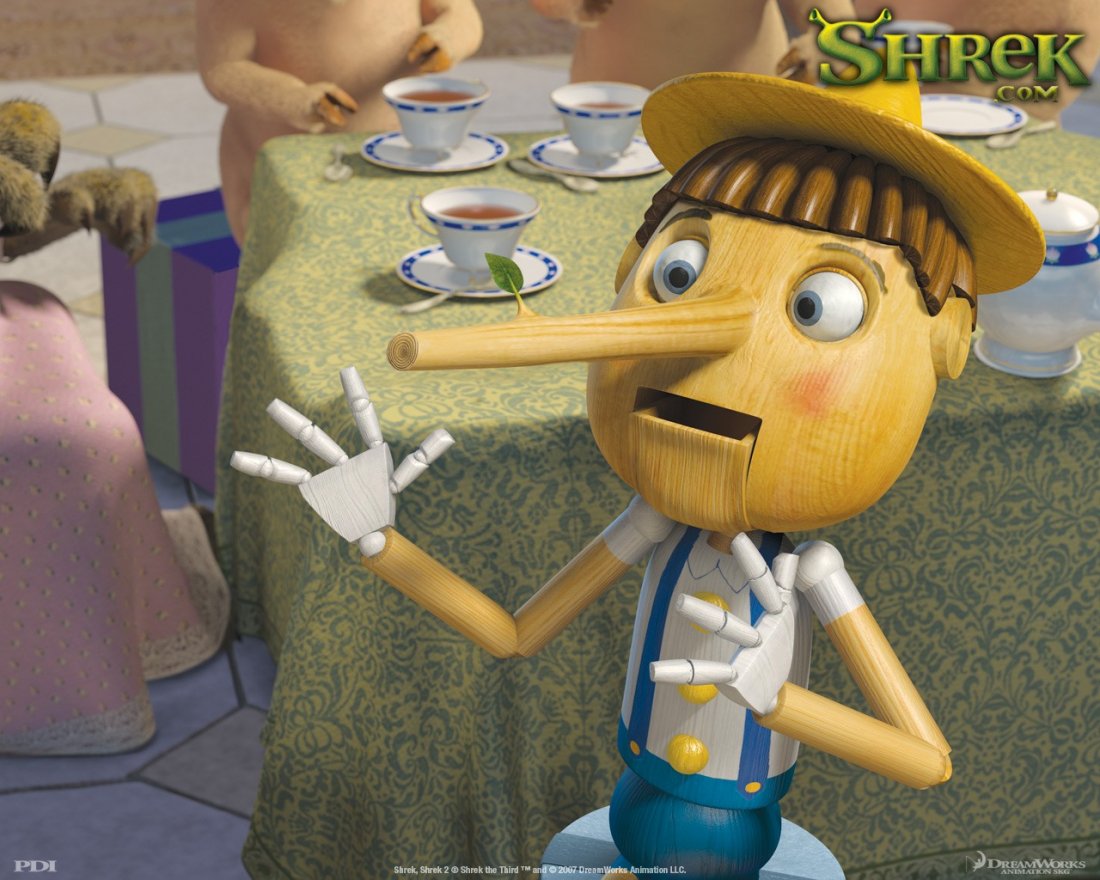 Un Wallpaper Di Pinocchio Per Il Film Shrek Terzo 118302