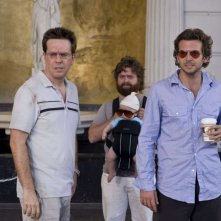 Ed Helms, Zach Galifianakis e Bradley Cooper in un'immagine del film Una notte da leoni