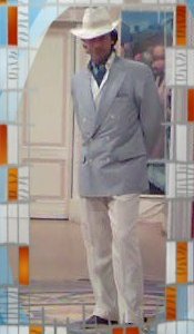 Germano Di Renzo durante uno sketch televisivo