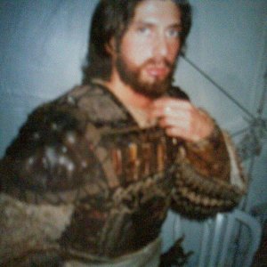 Germano Di Renzo sul set de La Passione di Cristo, nel quale ha interpretato una guardia del Tempio di Gerusalemme