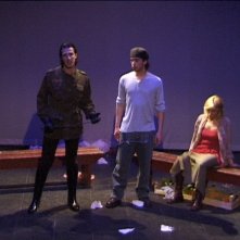 L'attore Germano Di Renzo in scena a teatro