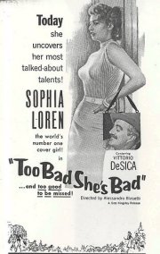 La locandina di Peccato che sia una canaglia