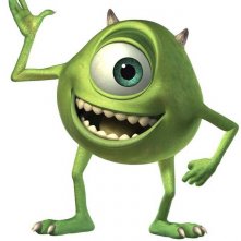 Mike Wazoski in un'immagine promozionale di 'Monsters & Co.'
