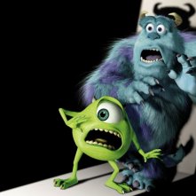 Sullivan e Mike Wazoski in Monsters Inc.